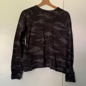 Athleta camo pullover